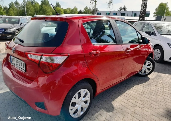 Toyota Yaris cena 54900 przebieg: 70000, rok produkcji 2019 z Krzeszowice małe 497